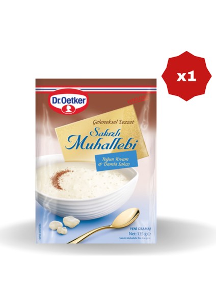 Sakızlı Muhallebi 150GR - (1 Adet)