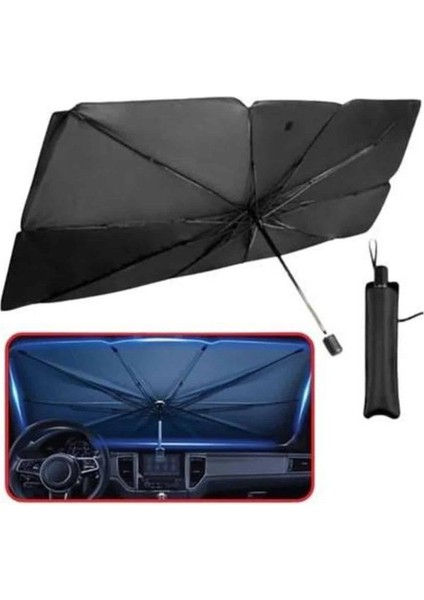 Msa-Shop Güneş Önleyici Katlanabilir Oto Araba Güneşlik Şemsiye Tip Ön Cam fırsatları