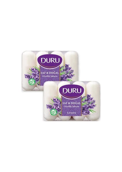 Güzellik Sabunu Saf&doğal Lavanta (4X70 G) 2 Paket