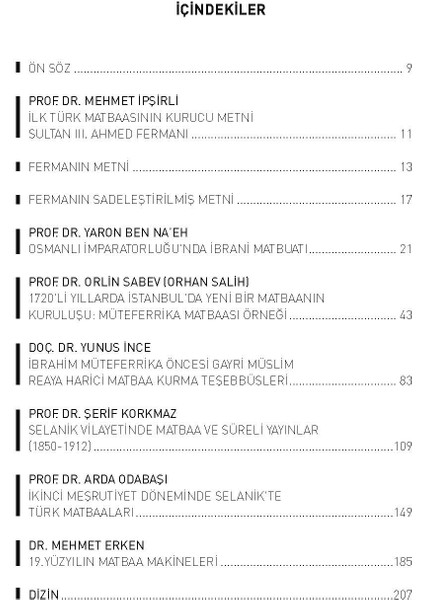 Mucibince Amel Oluna - Türk Matbaa Tarihi 1 - Matbaa Kurulurken / Ötüken Neşriyat