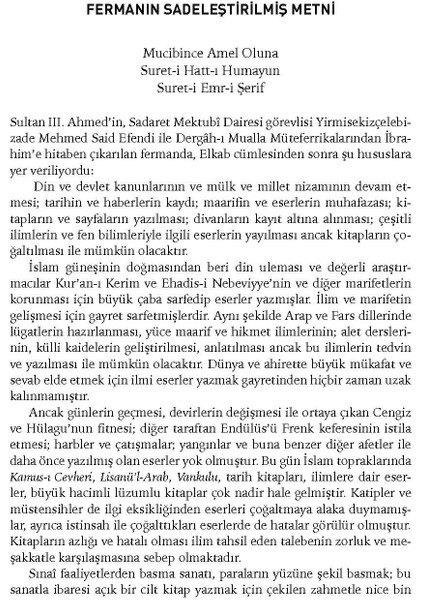 Mucibince Amel Oluna - Türk Matbaa Tarihi 1 - Matbaa Kurulurken / Ötüken Neşriyat