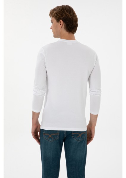 Erkek Beyaz Sweatshirt 50313744-VR013 indirimleri