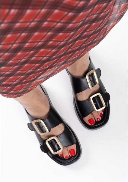 Modaserdem Nare Siyah Cilt Terlik modelleri