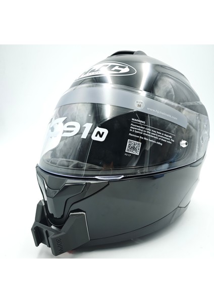 Hjc C91 / C91N Kask Uyumlu Chinmount Aksiyon Kamera Çene Bağlantı Aparatı Seti