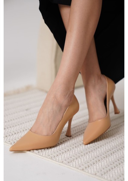 Modaserdem Blade Nude Cilt Kadın Stiletto modelleri