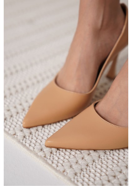 Modaserdem Blade Nude Cilt Kadın Stiletto fırsatları