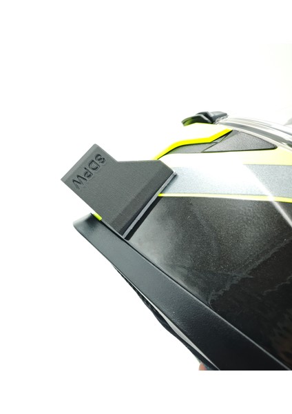 Hjc C70 / C70N Kask Uyumlu Chinmount Aksiyon Kamera Çene Bağlantı Aparatı Seti