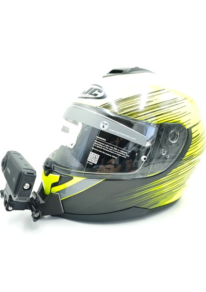 Hjc C70 / C70N Kask Uyumlu Chinmount Aksiyon Kamera Çene Bağlantı Aparatı Seti fırsatları