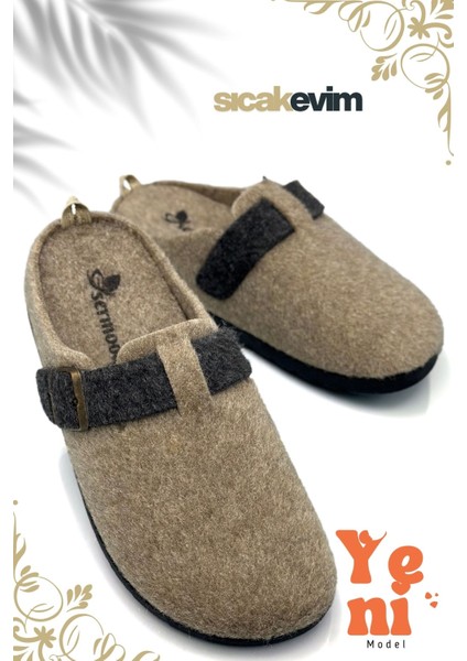 Kadın Kışlık Ev Terliği – Sıcak Tutan, Hafif ve Dayanıklı Şık Peluş Terlik Vizon Siyah indirimleri