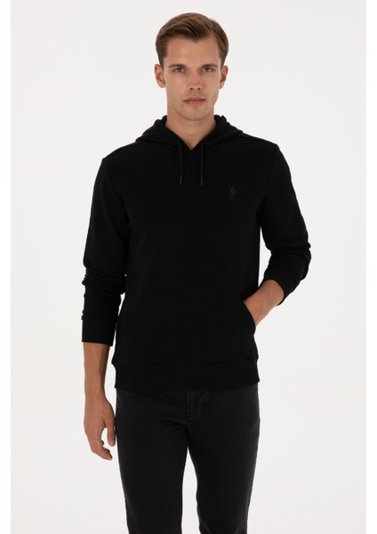 Erkek Siyah Sweatshirt 50313720-VR046