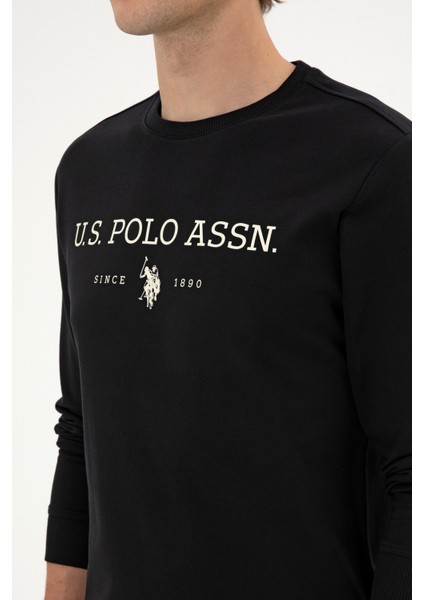 Erkek Siyah Sweatshirt 50313743-VR046