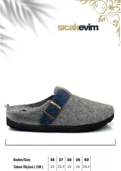 Kadın Kışlık Ev Terliği – Sıcak Tutan, Hafif ve Dayanıklı Şık Peluş Terlik Gri Laci