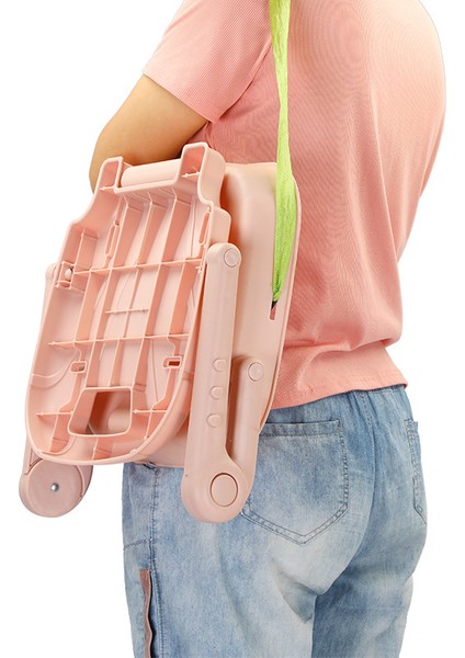 Çocuklar Için 0-4 Yaş Arası Ayarlanabilir Seyahat Katlanır Çocuk Sandalyesi (Yurt Dışından) indirimleri