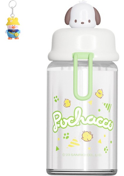 Aikesi Su Bardağı Kadın Cam Yüksek Sıcaklığa Dayanıklı Ofis Sevimli Taşınabilir Öğrenci Bardağı (Yurt Dışından)