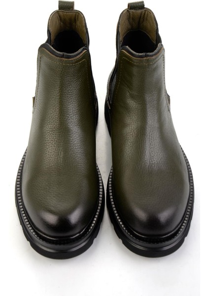 Haki Hakiki Deri Erkek Bot & Bootie E02905004240 fırsatları