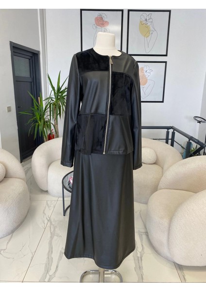 Deri Etek Takım modelleri