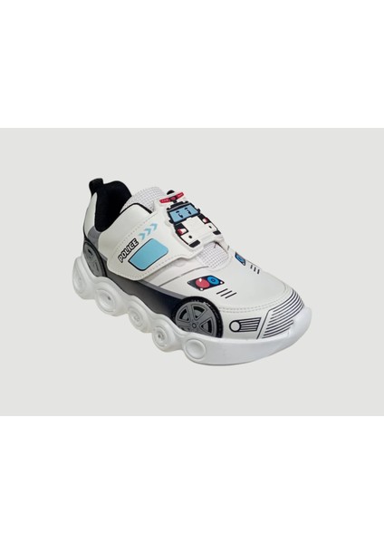 PK25-2051 Patik Ortopedi Spor Ayakkabı Beyaz Siyah fırsatları