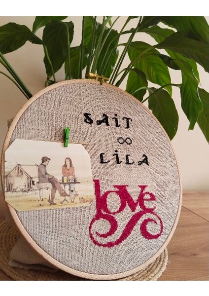 Sevgili Ye Hediyelik Etamin Pano - Kişiye Özel modelleri