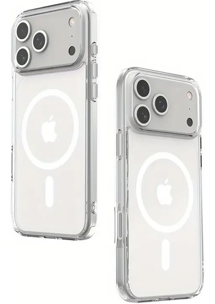 Iphone 17 Pro Max Mağsafe Kılıf Sert Mika Saramaz Tam Koruma