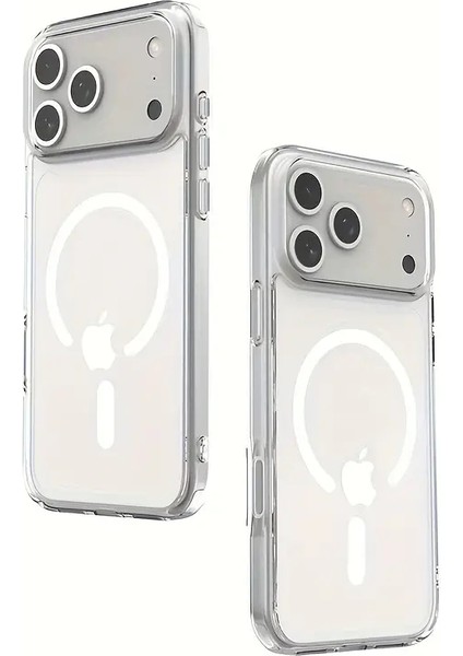 Iphone 17 Pro Max Mağsafe Kılıf Sert Mika Saramaz Tam Koruma