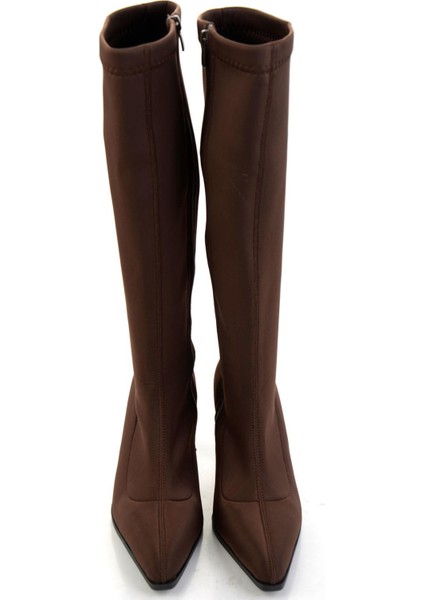 Kahve Kadın Çizme K03565090517 fırsatları