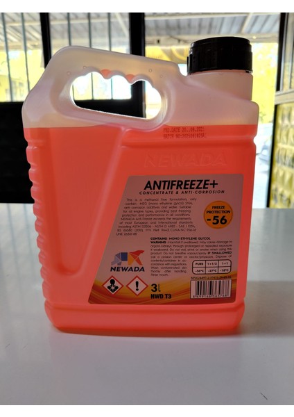 Antirifiz -56 Derece Turuncu 3 Litre Newada fiyatları