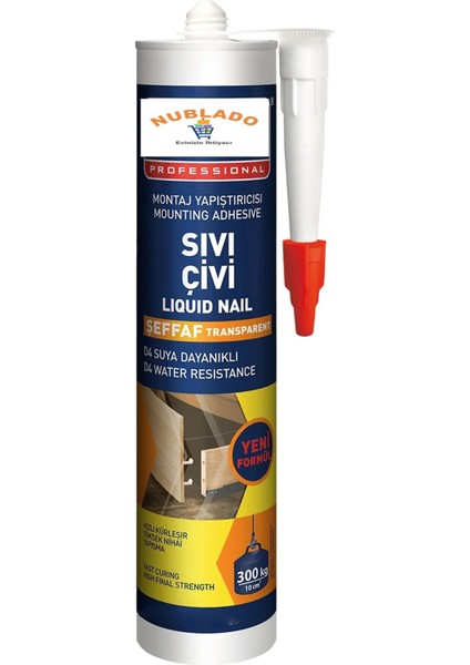 Sıvı Çivi 3 Adet 390 gr Montaj Yapıştırıcısı Su Geçirmez Mutfak Banyo Ahşap Dolap Fayans Mermer Mft. modelleri