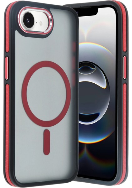 Depomix Joko Iphone 16E Winner Magsafe Kapak - Kırmızı