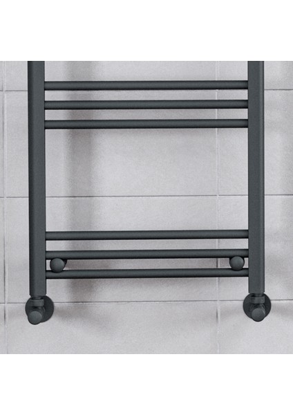 Lodos W Alüminyum Dekoratif Havlupan 500x780 mm 9 Borulu | Dokulu Antrasit Gri | 5 Yıl Garanti fiyatları