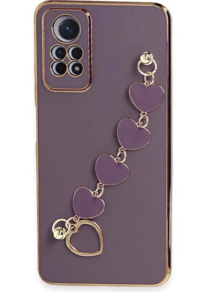 Xiaomi Redmi Note 12 Pro 4g Kılıf Esila Silikon - Mor