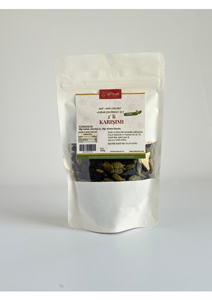 2li Karışım (Aronya Kurusu ve Kabak Çekirdeği Içi) 100GR