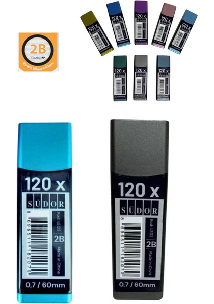 120 Li Uç 0,7 mm (2 Paket) 60 mm Südor
