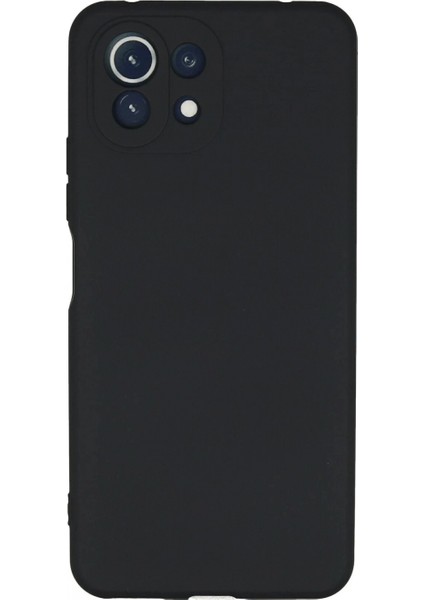 Xiaomi Mi 11 Lite Kılıf Nano Içi Kadife Silikon - Lacivert