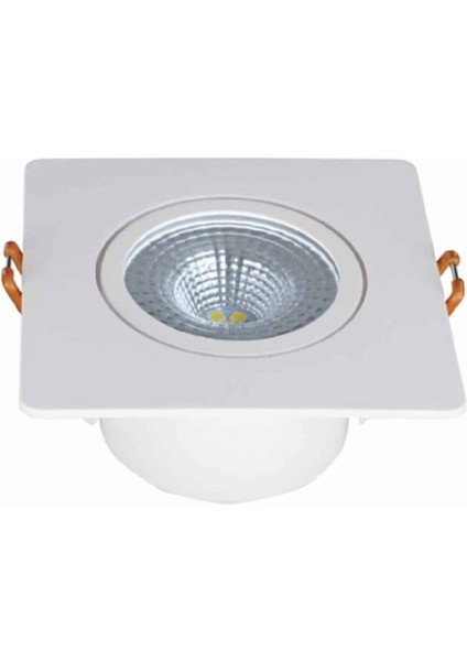 K2 5W 3000K Günışığı Işık Kare Smd Downlight Dob Lensli Spot Armatür KDL108-G