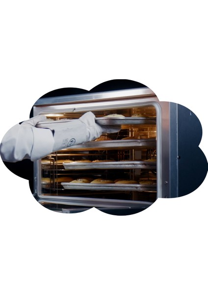 Osimix Konveksiyonel 4'lü Buharlı Patisserie Fırın (40X60 cm Tepsi Kapasiteli - Poğaça,pasta,börek) indirimleri