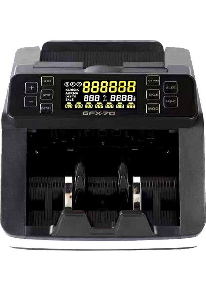 Model-70 TL&EURO Karışık Para Sayma Makinesi