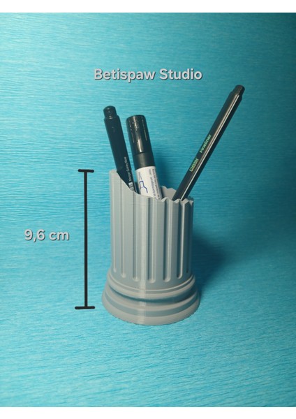 Roma Sütunu Kalemlik Şık Sade Tasarım