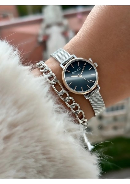Hasır Ayarlanabilir Hafif Kordon Minimal Kasa Kadın Kol Saati