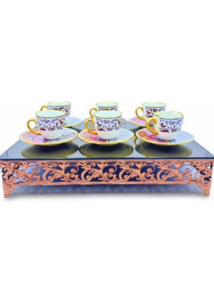 Iki Desenli Seletti 6’lı Kahve Takımı indirimleri