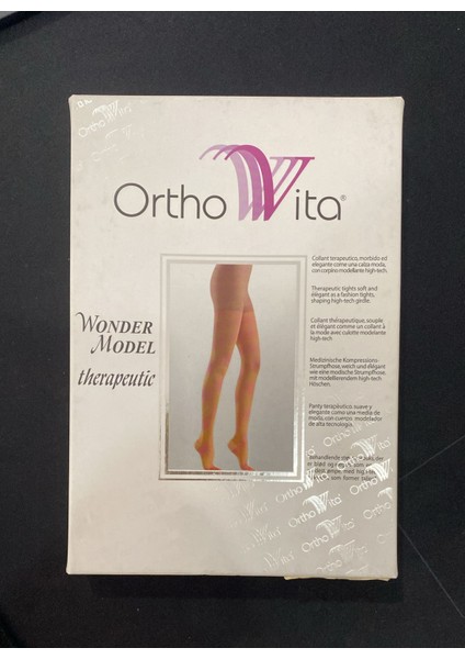 Orthovıta Dizüstü Varis Çorabı Burnu Kapalı No:3