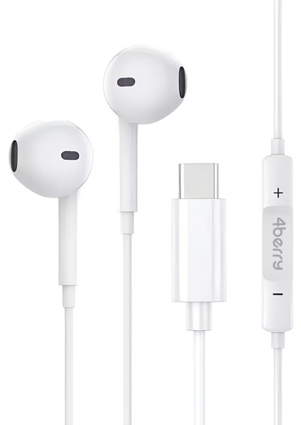 Kablolu Kulaklık Type- C Beyaz