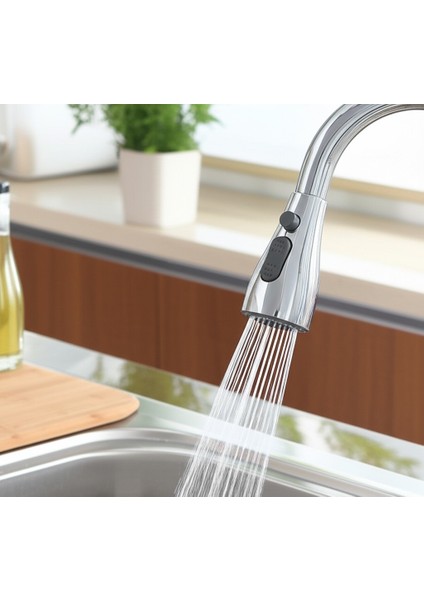 Metalik Musluk Başlığı 3 Fonksiyonlu Su Tasarruflu Yüksek Basınçlı modelleri