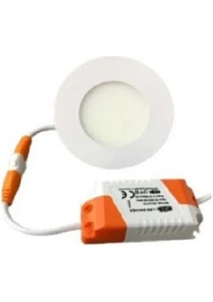 Ekim Aydınlatma Alp 1006 6W Yuvarlak Sıva Altı LED Panel – Beyaz KASA-3000K Gün Işığı fiyatları