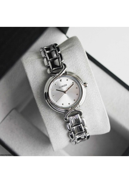HM27078S01-1 Çelik Kordonlu Kadın Kol Saati