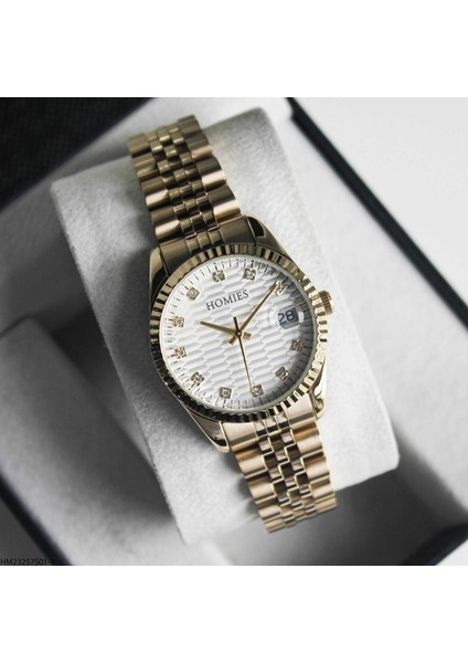 HM23257S01-1 Çelik Kordonlu Kadın Kol Saati fiyatları