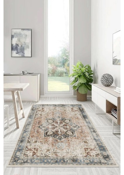 Doğal Işıkla Parlayan Desenler Klasik Dokunuşlu Modern Kaymaz Taban Halı fiyatları