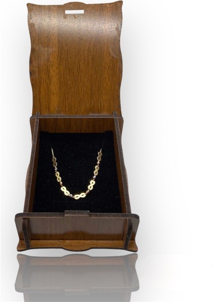 Sonsuzluk Sıralı Altın Kolye modelleri