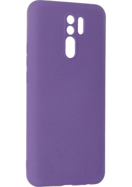 Xiaomi Redmi 9 Kılıf Nano Içi Kadife Silikon - Mor fiyatları