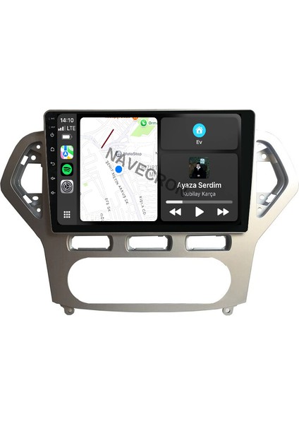 Ford Mondeo 2011-14 9" Uyumlu Androıd Multimedya Gerçek 2/32 Kablosuz Carplay Geri Görüş Kameralı fiyatları