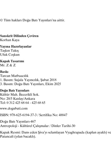 Yogasūtra indirimleri